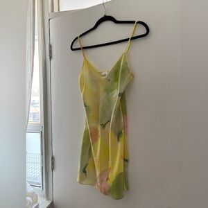 Wilfred Slip Satin Mini Dress